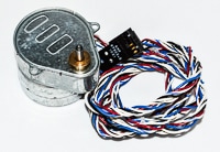 05890-60945- Oven exhaust vent stepper motor, used with series 4890 and 5890 gas chromatography systems