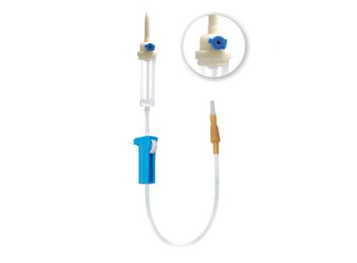 Набор для внутривенных вливания с воздухоотводчиком (Polyfusion Vented Set), Polymed