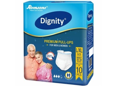Подгузники для взрослых Romsons Dignity Premium Pull Up — 10 шт./упак.