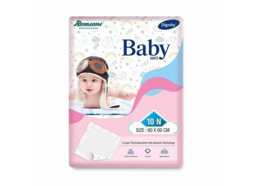 Одноразовые пеленальные коврики Dignity, 60 х 60 см, 10 шт./упак.