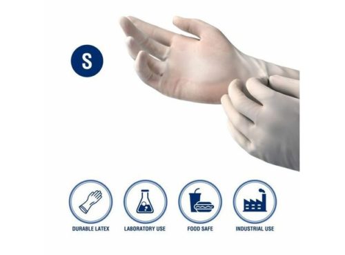 Латексные перчатки Romson для медицинского осмотра, 100 шт., упаковка из 1 шт.