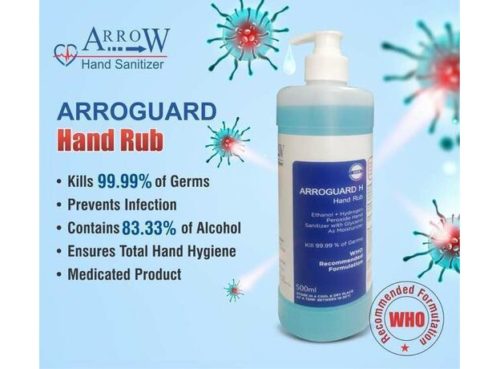 Hand Sanitizer Arroguard Hand Rub 500ML
