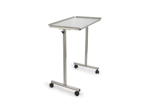 Тележка Мейо с двойной подставкой (нержавеющая сталь)