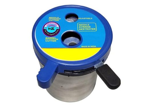 Needle Syringe Destroyer For Hospital