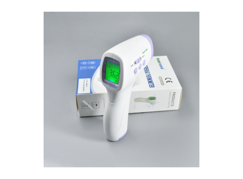 Infrared Thermometer CE and FDA Approved ( Non contact forehead thermometer ) for Hospitals, Offices , Homecare ( Thermal Detector )