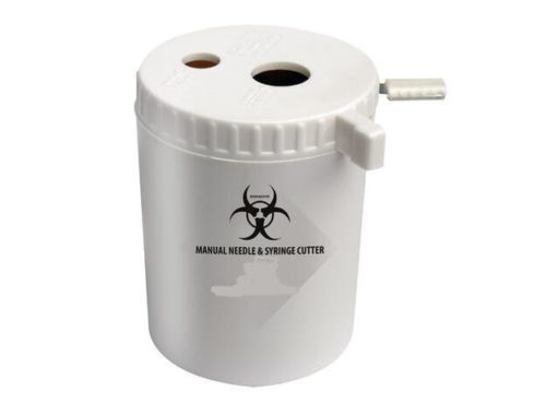 Manual Needle & Syringe Cutter - ABS Body