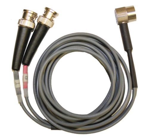 Waygate Technologies FH2E-WR Wear Resistant Fingertip Probe, Potted Cable, Dual BNC Connector, 6 ft (113-135-701)