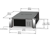 XGS600H0M3C1A1- Контроллер манометра XGS-600, 3 инвертированных магнетрона, 1 конвекционная, 1 аналоговая плата