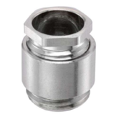 Кабельный ввод из латуни, никелированный M Classic, круглый, водонепроницаемый, с резьбой, экранированной ЭМС