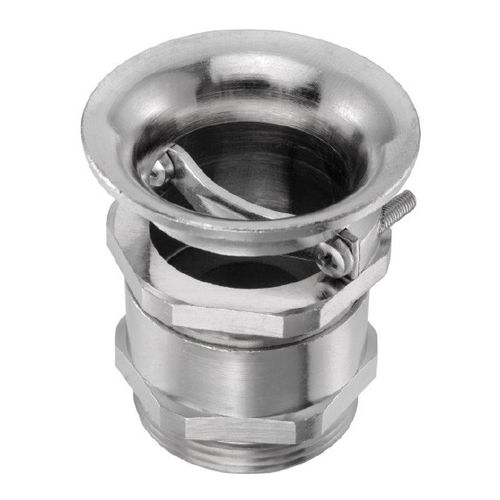 Кабельный ввод из никелированной латуни wege® M Classic BZE Разгрузка от натяжения, водонепроницаемая, с резьбой, метрическая