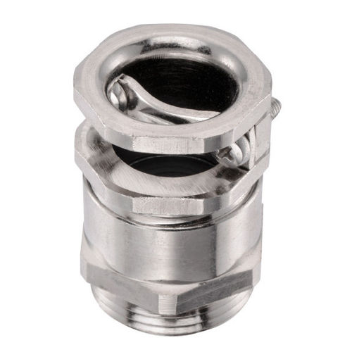 Кабельный ввод из никелированной латуни wege® M Classic ZE Разгрузка от натяжения, водонепроницаемая, с метрической резьбой