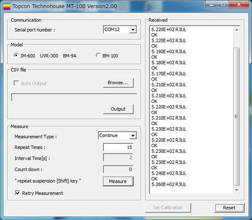 Программное обеспечение для измерений МТ-100,калибровка,проверкаWindows