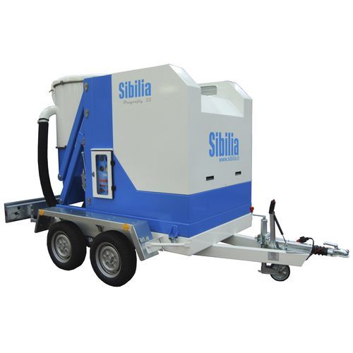 Промышленный пылесос DRAGONFLY для влажной и сухой уборкидизельный двигательгидравлический