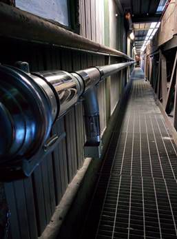 Lubricated vacuum unit industrialcompact