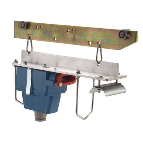 Нейлоновая кабельная тележка серии CON1Pиз оцинкованной сталис плоскими разъемами для плоского кабеля