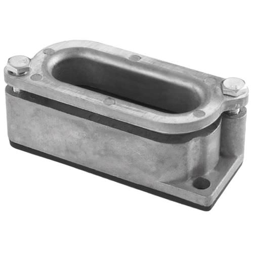 Алюминиевый кабельный ввод PRA80X25 для плоских кабелей