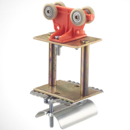 Нейлоновая кабельная тележка серии TRN1Pиз оцинкованной сталис зажимом