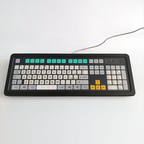 Клавиатура настольная КТ-105-Т-01с механическими клавишами105-клавишнаябез манипулятора