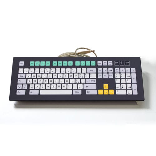 Клавиатура стоечная КТ-101-К-12с механическими клавишами101-клавишнаябез манипулятора