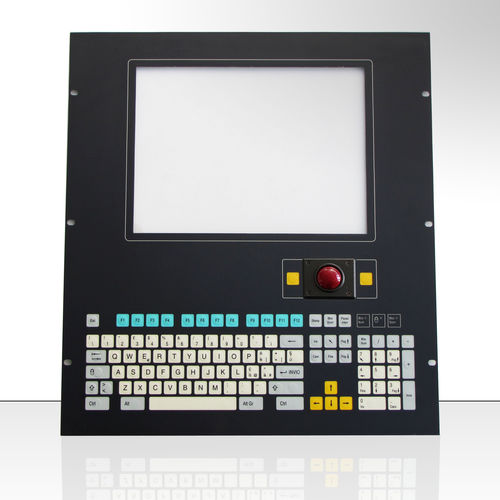 Клавиатура стоечная КТ-101-К-17с механическими клавишами101-клавишнаяс трекболом