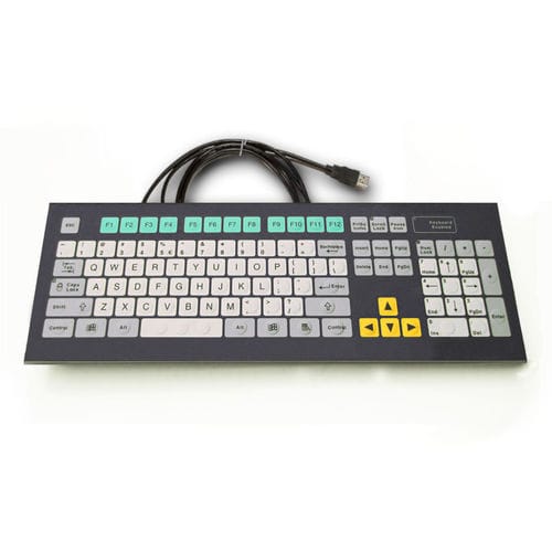 Клавиатура стоечная КТ-105-К-10с механическими клавишами105-клавишнаябез манипулятора