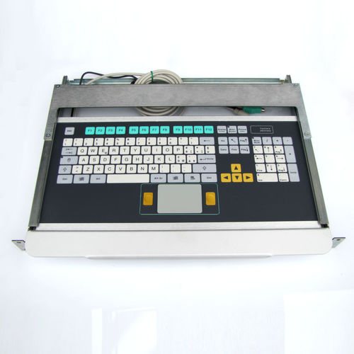 Клавиатура выдвижного шкафа КТ-105-С-16с механическими клавишамис клавишей Fnс 2 клавишами мыши