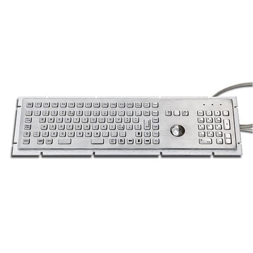 Клавиатура панельная КТ-103-GIX-01с механическими клавишамис клавишей Fnс 3-мя клавишами мыши
