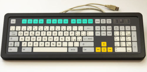 Клавиатура настольная КТ-101-Т-33с механическими клавишами101-клавишнаябез манипулятора