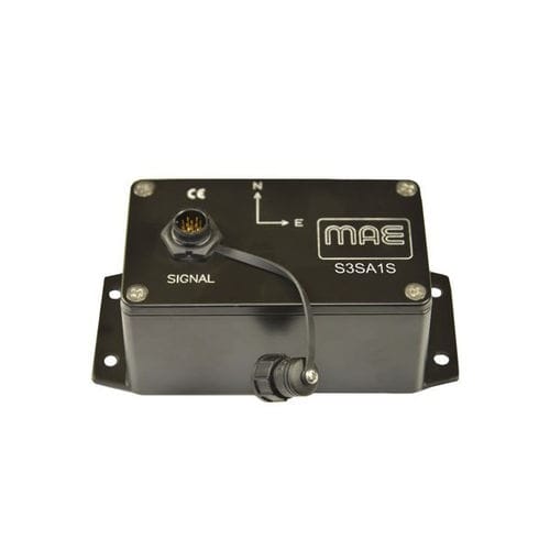 Трехосный датчик ускорения S3SA1SIP67для непрерывного мониторинга конструкции