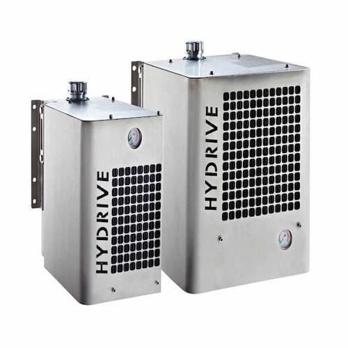 Масляный радиатор серии Hydriveкомпактный из нержавеющей сталирегулируемый