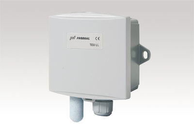 Настенный датчик температуры TEU LU, 3-проводной, аналоговый, HVAC