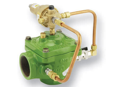 Клапан предохранительный с гидравлическим управлением IR-43Qdiaphragmquick