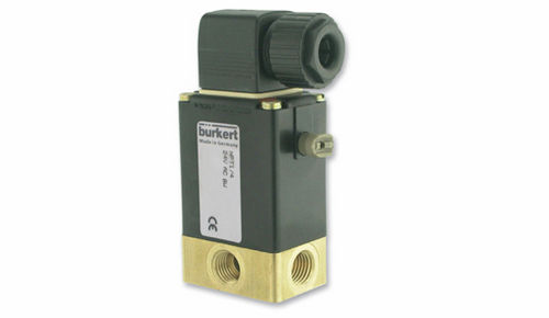 Электромагнитный клапан прямого действия 3303-ходовой, нормально открытый, с приводом