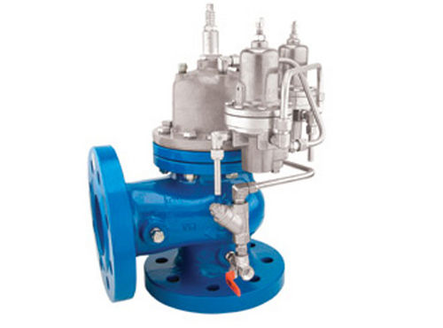 Клапан поршневой Модель 835-М с гидрорегулированием для воды