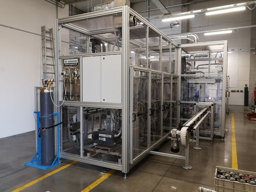 Полностью автоматическая машина для проверки герметичностипоршнейдля автомобильной промышленности