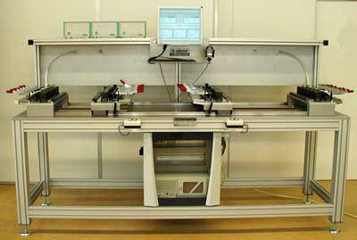 Стенд для проверки герметичности шлангов с компьютерным управлением