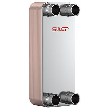 Паяный пластинчатый теплообменник B220жидкость/жидкостькомпактный