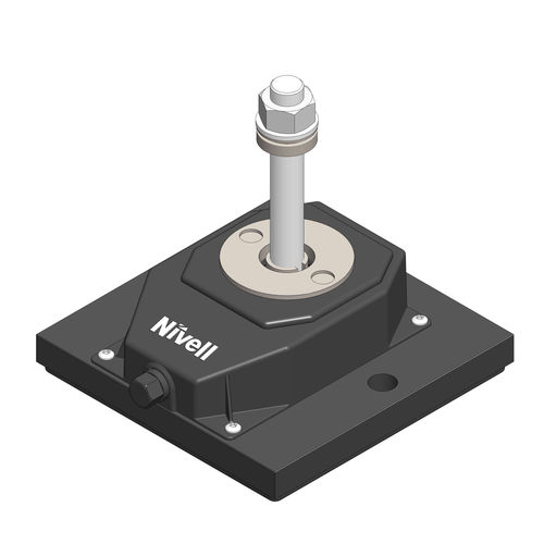 Precision leveling wedge DKS50-2 M20x125 (150) 200x200adjustablewith screw on bolt