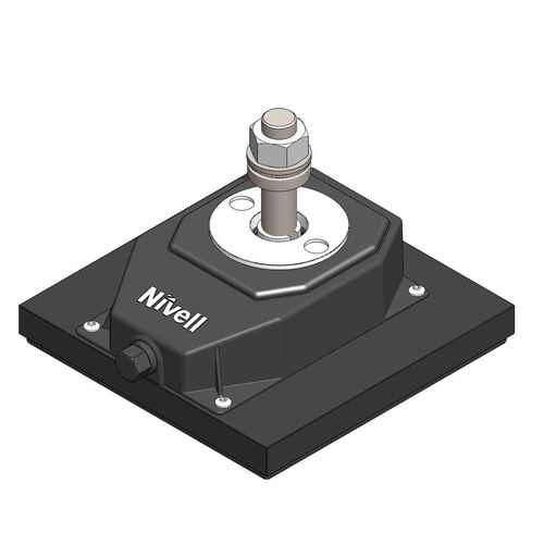 Precision leveling wedge DKP-2/10 200 x 200adjustablewith screw on bolt