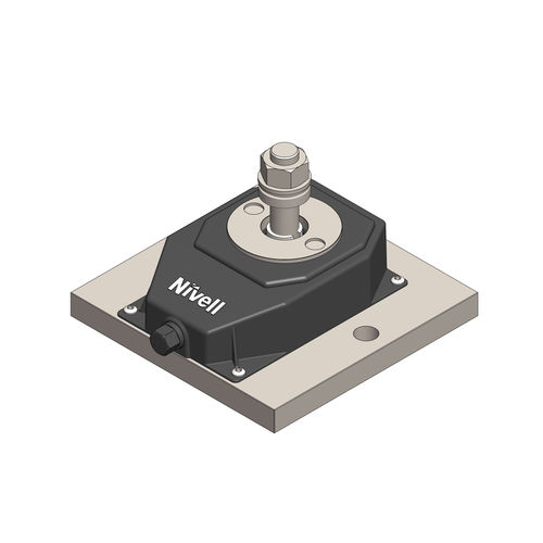 Precision leveling wedge DKP-2/10 200x200adjustablewith screw on bolt