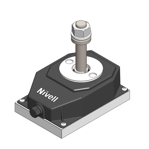 Precision leveling wedge DKA-2/10 M20x100 (125)adjustablewith screw on bolt