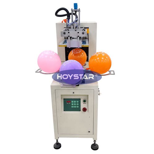 Автоматический трафаретный принтер GW-BL-4монохромный для воздушных шаровповоротный