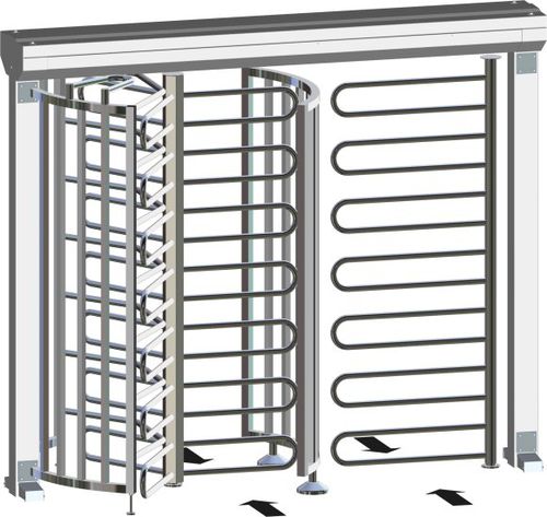 Полноростовой турникет ECCO 120 BFT