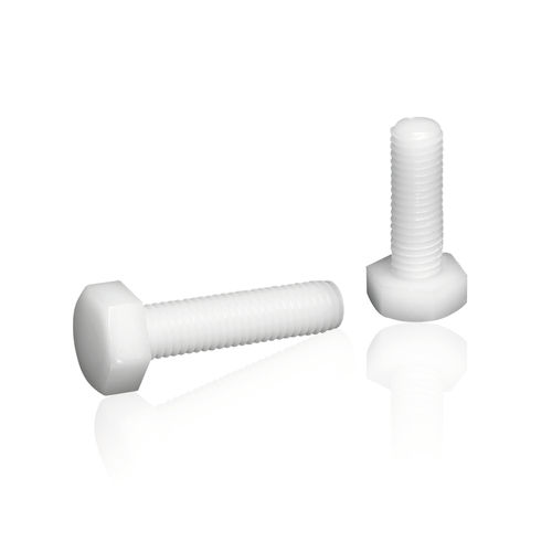 Винт с шестигранной головкой 20С60квадратполиамидная резьба