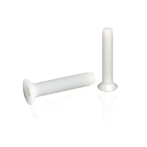 Винт с потайной головкой 25С60крестообразныйполиамид