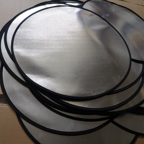 Fire-retardant insulating blanket silicasilicone-coated glass fabricaluminized