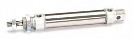 Пневматический цилиндр OSEM одностороннего действия, нержавеющая стальISO