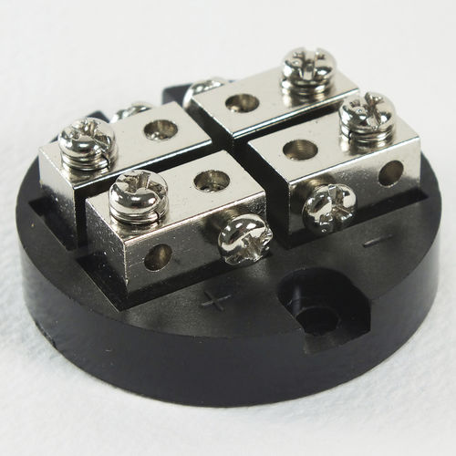 Клеммная колодка для монтажа на панели серии Nвинтовые соединения для датчиков температуры3-полюсная