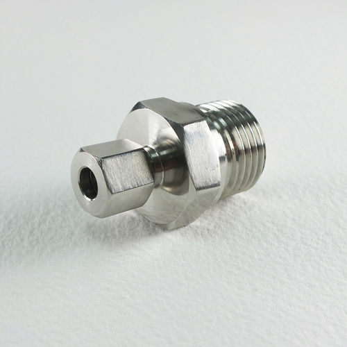 Компрессионный фитинг серии FS12Pгидравлическийвинт из никелированной латуни