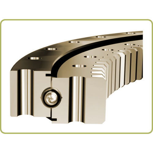 Опорно-поворотное кольцо с внутренним зубом, серия SIR, шариковый, четырехточечный контакт, двухрядный